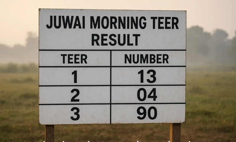 Juwai Morning Teer Result Arcarrierpoint
