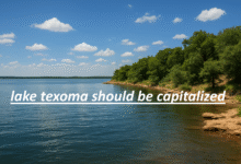 Lake Texoma Should Be Capitalized