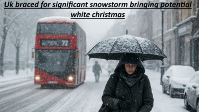 UK Braced for Significant Snowstorm Bringing Potential White Christmas