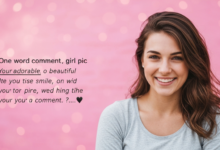One Word Comment on Girl Pic