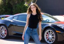 Tate McRae Sports Car