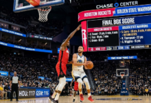 Houston Rockets vs Golden State Warriors Match Player Stats
