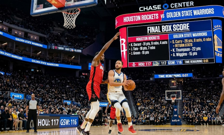 Houston Rockets vs Golden State Warriors Match Player Stats